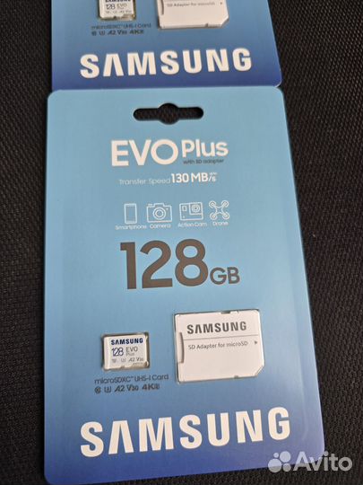 Карта памяти micro sd 128 samsung
