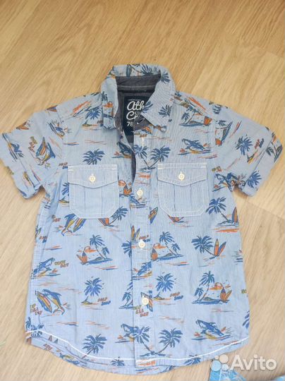 Рубашка для мальчика 104