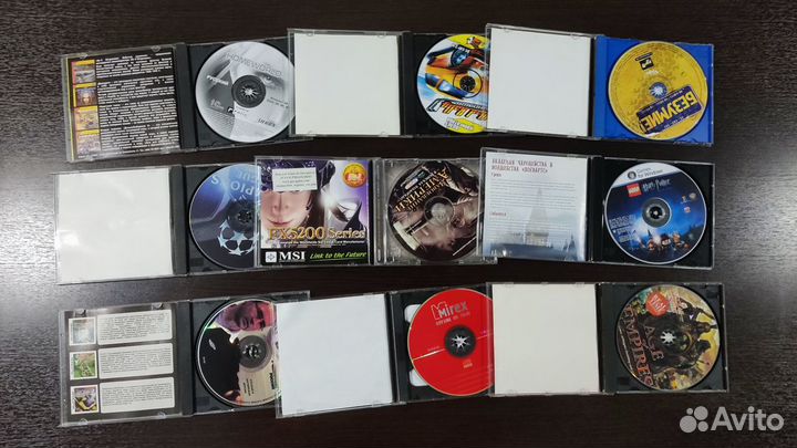 Компьютерные игры для пк CD DVD