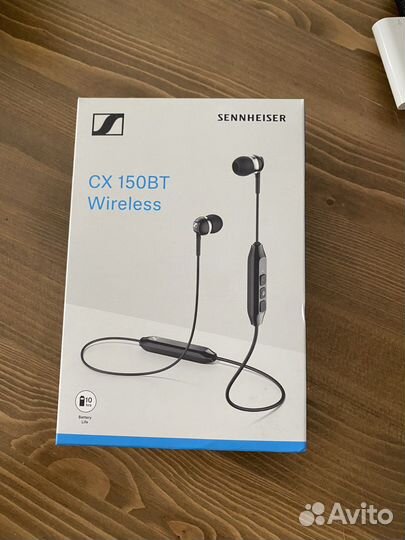 Беспроводные наушники sennheiser cx150bt