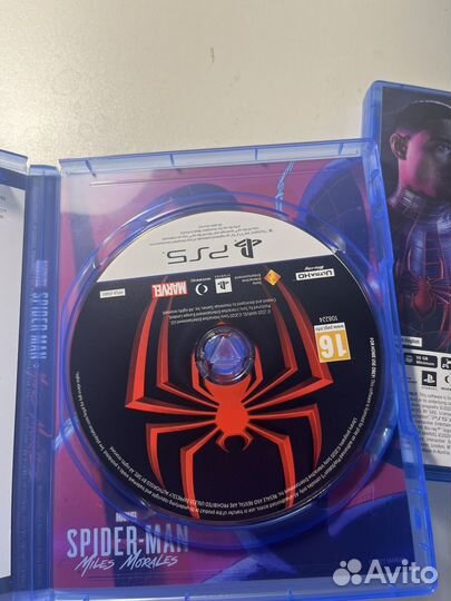 Spider man miles morales ps5 диск