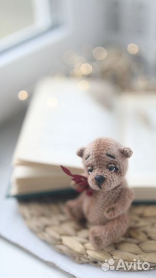 Мишка Тедди вязаный.Ручная работа