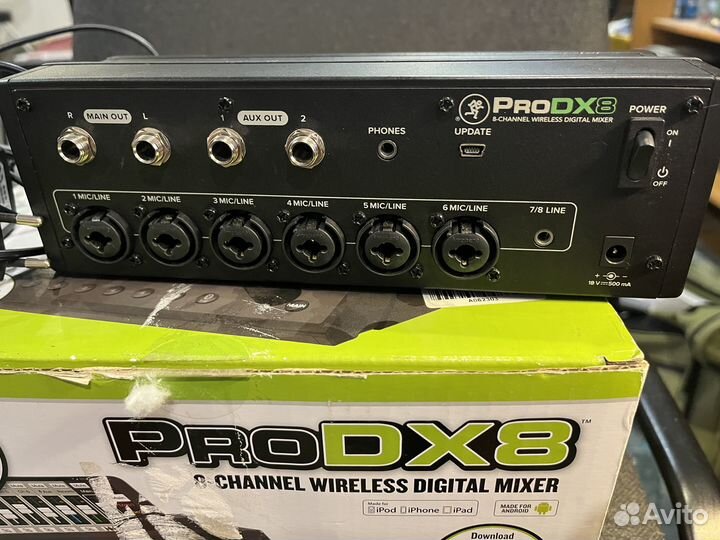 Цифровой микшер Mackie ProDX8