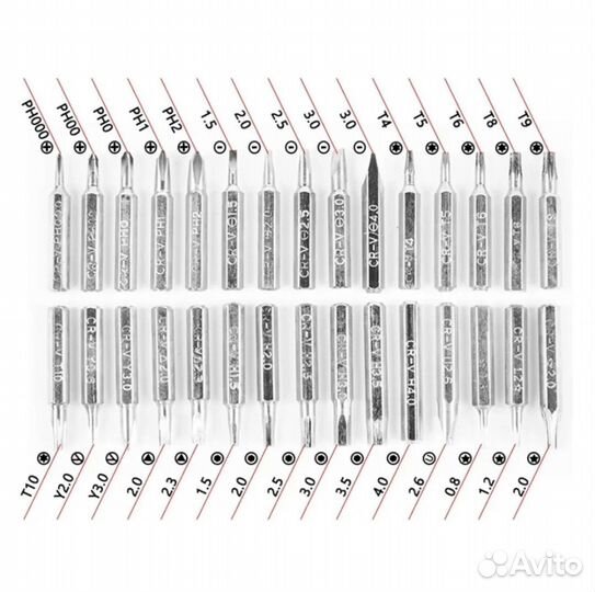 Набор отвёрток для точных работ