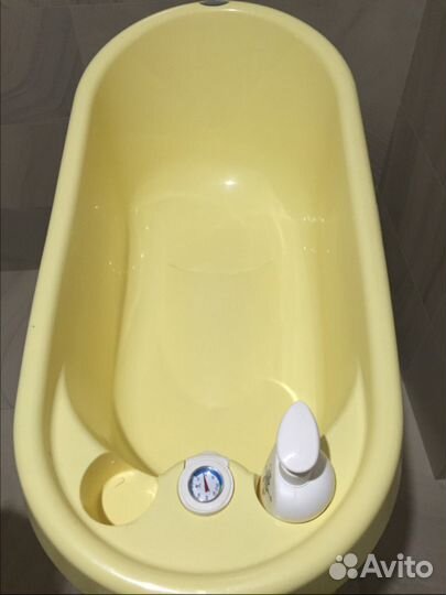 Детская термо-ванночка для купания bebe JOU+ подст