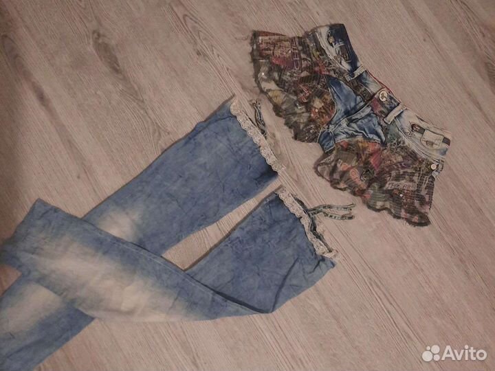 Джинсовые шорты