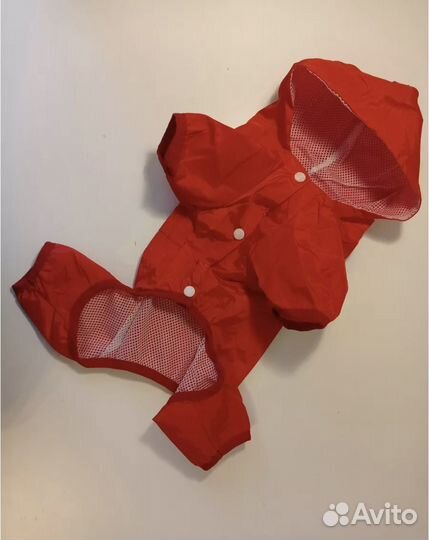 Дождевик для маленькой собаки