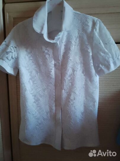 Школьные блузки р. 128-134