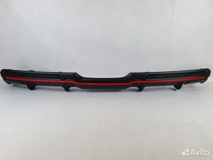 Задний диффузор на Лада Веста