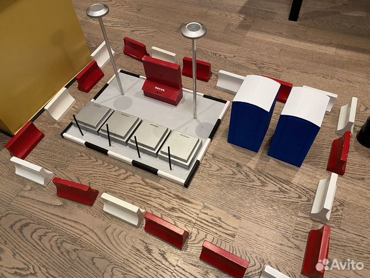 Диорама Макет АЗС Роснефть масштаб 1:10