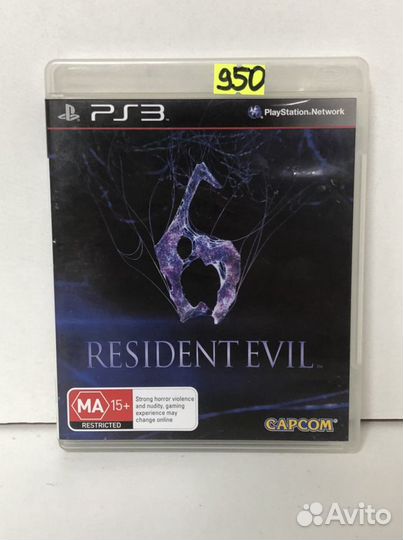 Диск Resident Evil 6 для PS3