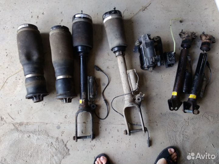 Заднии амортизаторы мл гл 164