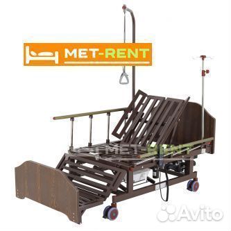 Кровать для лежачих больных бу функциональная +WC