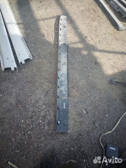 Пежо 3008 Накладка порога кузова (цельная) Прав