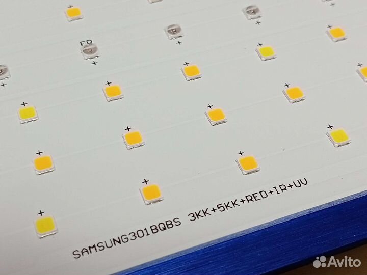 Quantum board 120 Вт Samsung Lm301d+660nm +UV+IR