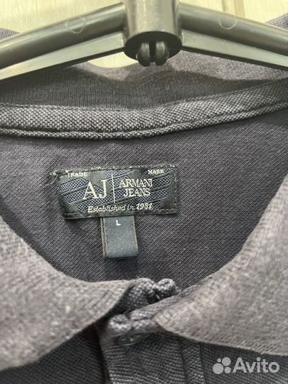 Поло armani jeans