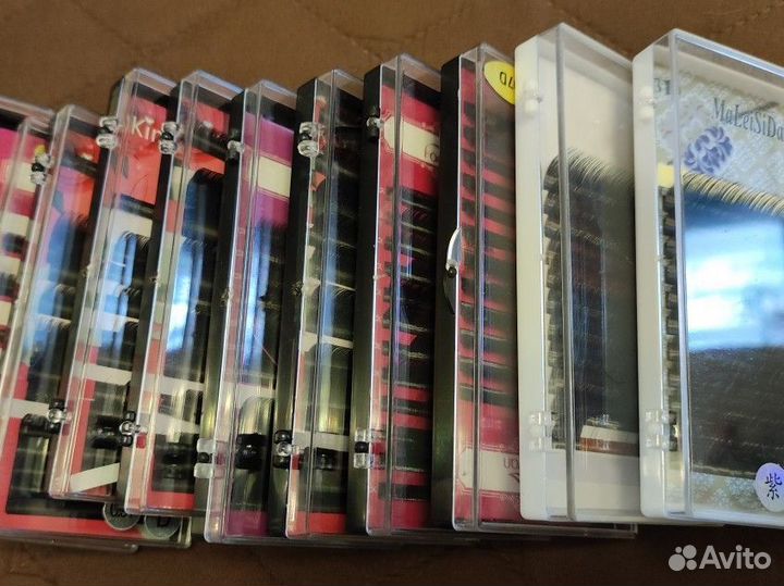 Ресницы для наращивания бу