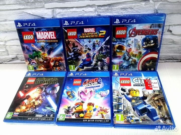 Игры ps4 детские, гонки (обмен на ваши игры)