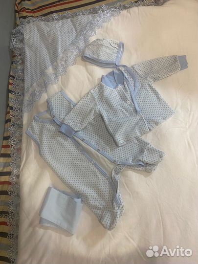 Конверт на выписку зимний для мальчика