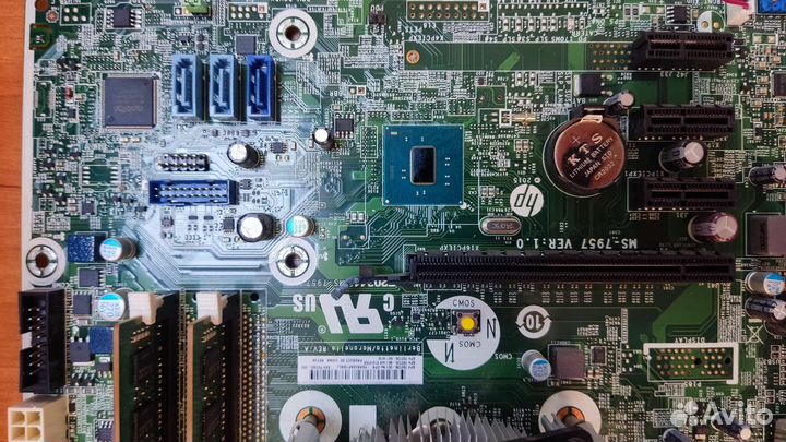 Материнская плата с процессором intel core i5