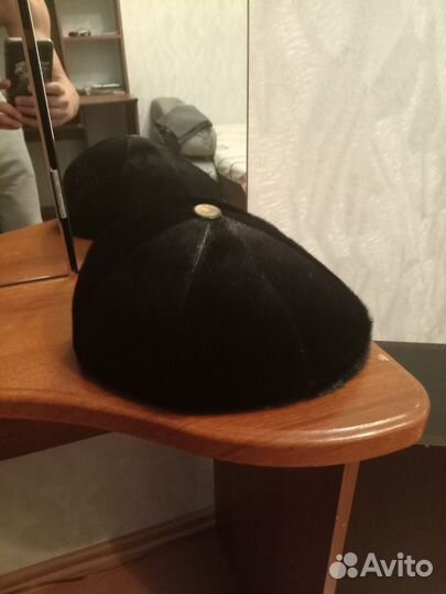 Меховая мужская кепка