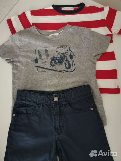 Шорты, футболки, брюки, джинсы на мальчика