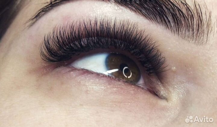 Наращивание ресниц / архитектура бровей