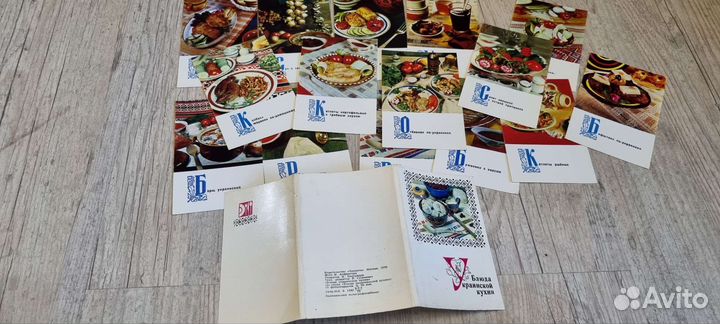 Журналы огонёк и открытки СССР