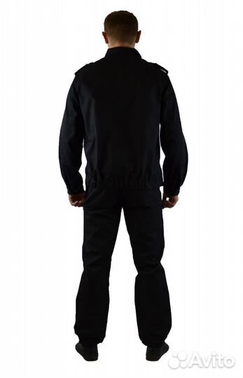 Костюм спецназа модельный ткань рип-стоп черный