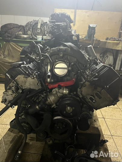 Двигатель BMW E65 N62B44 4.4л