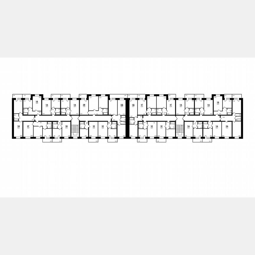 2-к. квартира, 57,5 м², 2/5 эт.