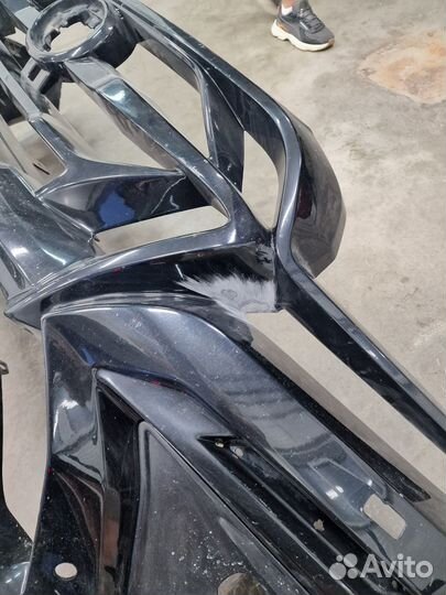 Бампер khann HRS Toyota Land Cruiser 200 2