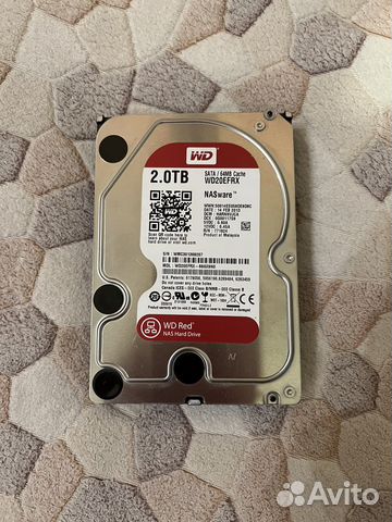 Жесткий диск Western Digital WD Red 2TB купить в Москве | Электроника ...