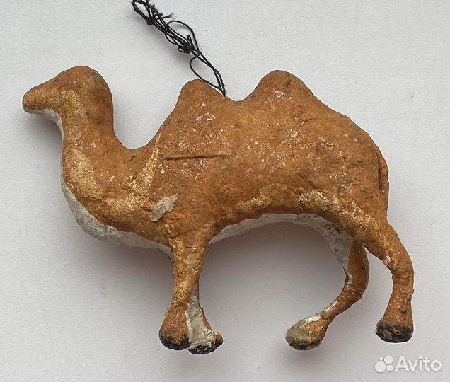 Ватные елочные игрушки СССР