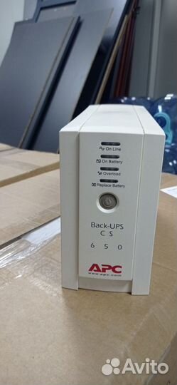 Бесперебойник APS Back-UPS 650 Б/У