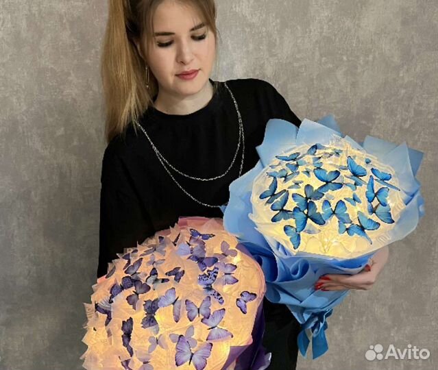 Букет из бабочек