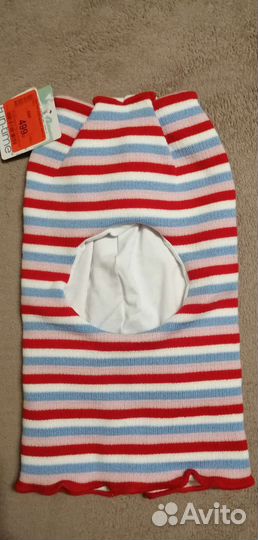 Шапка шлем для девочки р48-50