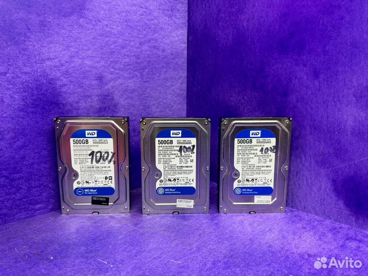 Жесткие диски HDD 500 GB WD