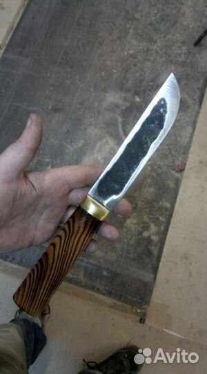 Нож кованый из х12мф
