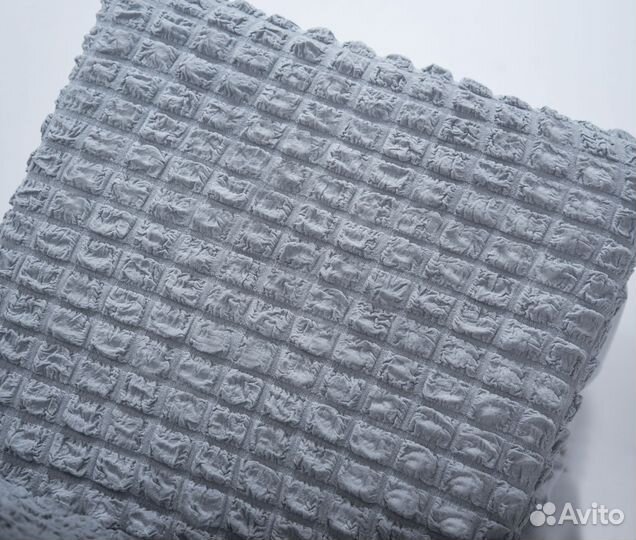 Чехол на стул со спинкой универсальный, цвет Серый