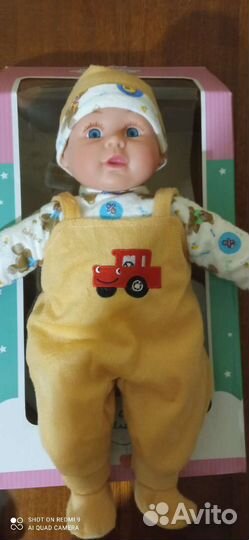 Пупс новый мягкий 40 см