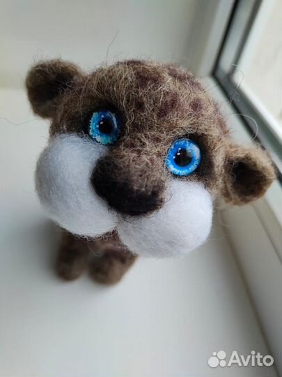 Игрушка ручной работы -Дымчатый ягуар