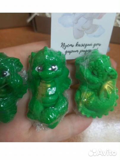 Мыло ручной работы дракон