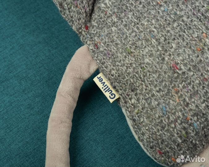 Игрушка вязаная кот