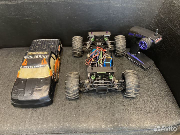 Hsp brontosaurus 4WD 10 масштаб с бк системой