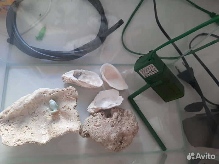 Аквариум 18 литров и принадлежности