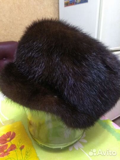 Шапка норковая женская бу