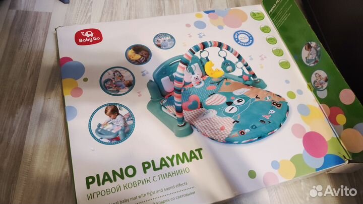 Музыкальный коврик с пианино