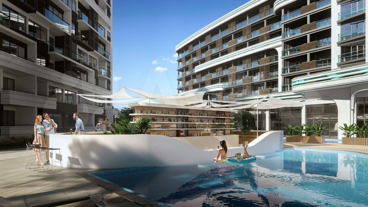 Апартаменты-студия, 44 м², 5/8 эт.