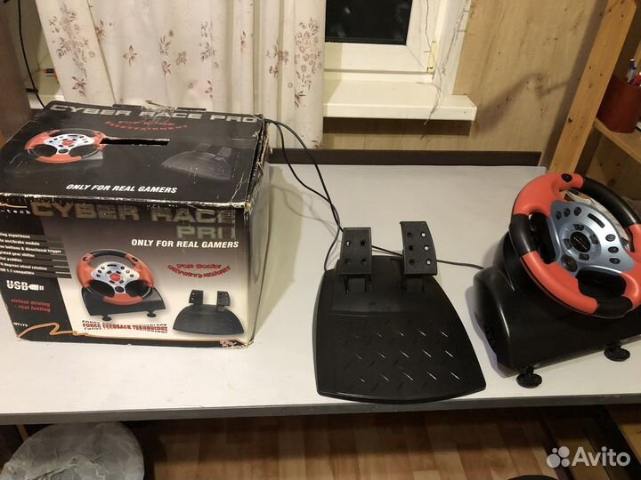 Продам руль с педалями для компа